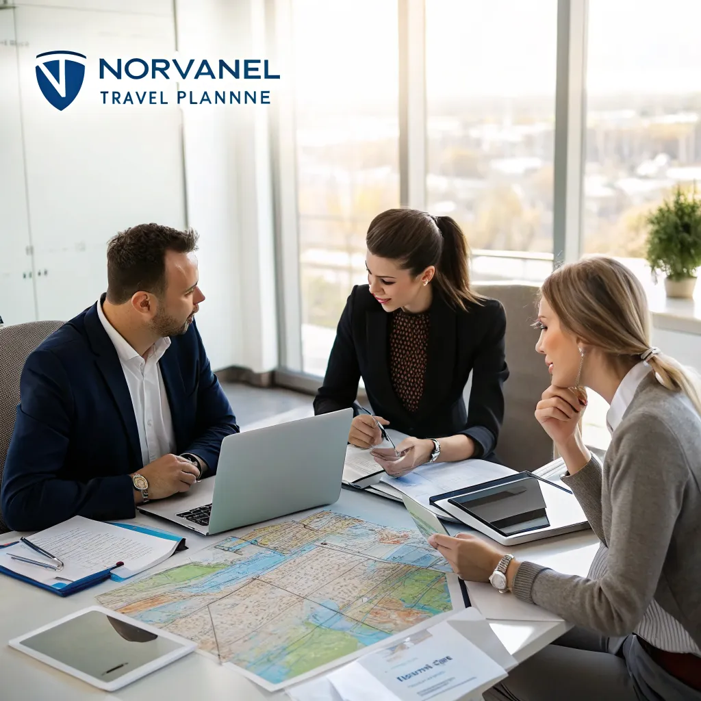 NORVANEL travel planning session